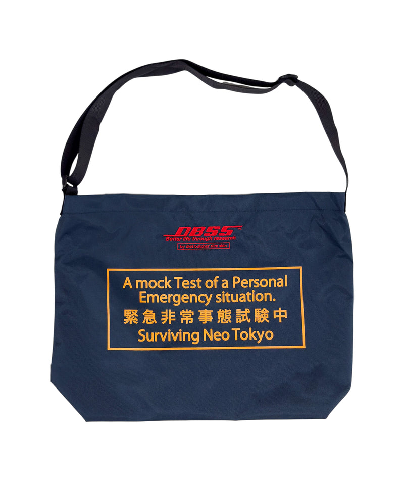 DIET BUTCHER SLIM SKIN - NEO TOKYO EMARGENCY Ⅱ- SHOULDER / NAVY
