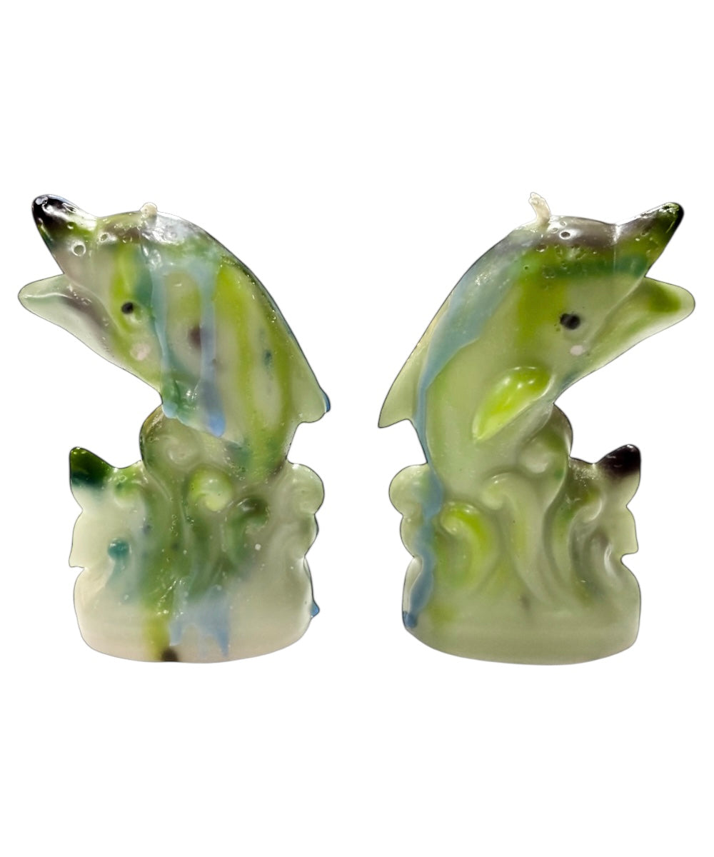 HOPEWORLD - DOLPHIN CANDLE / CAMO  ONLINE STORE PAGE | ホープワールド - ドルフィン キャンドル / カモ オンラインストアページ 商品画像