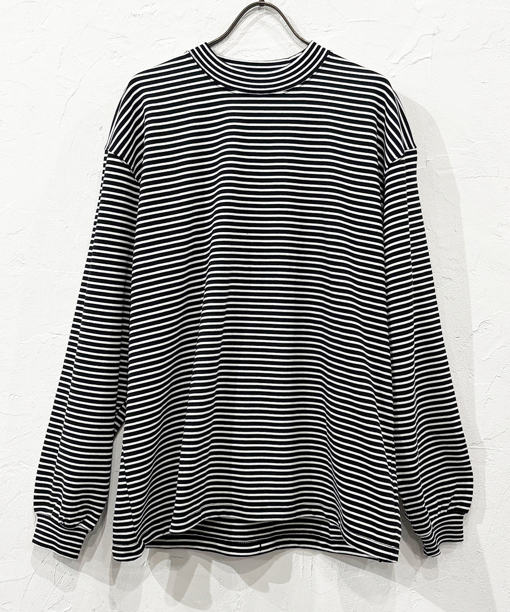 ES.1 - BORDER LS T-SHIRTS / BLACK BORDER