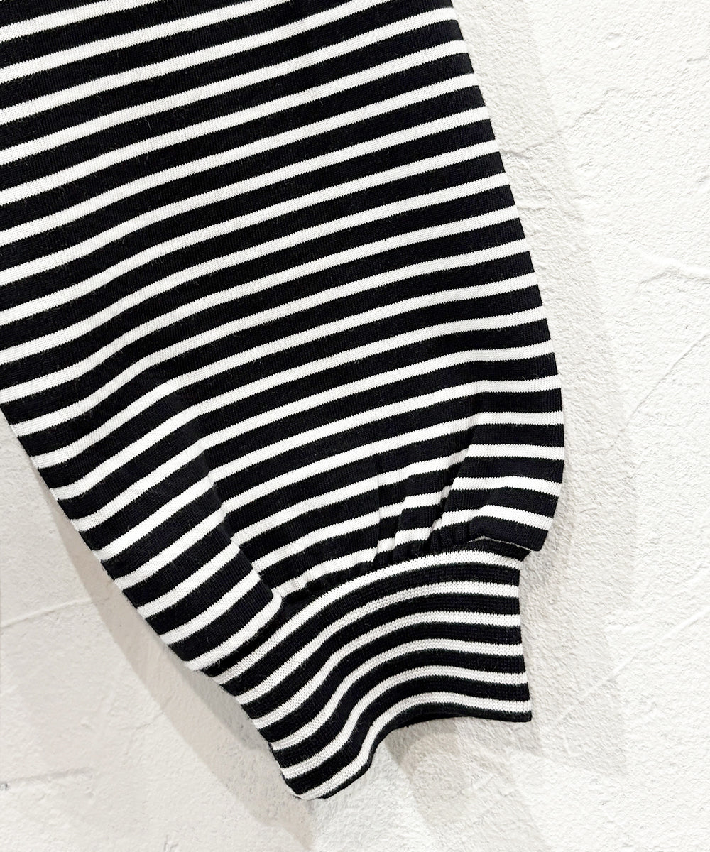 ES.1 - BORDER LS T-SHIRTS / BLACK BORDER