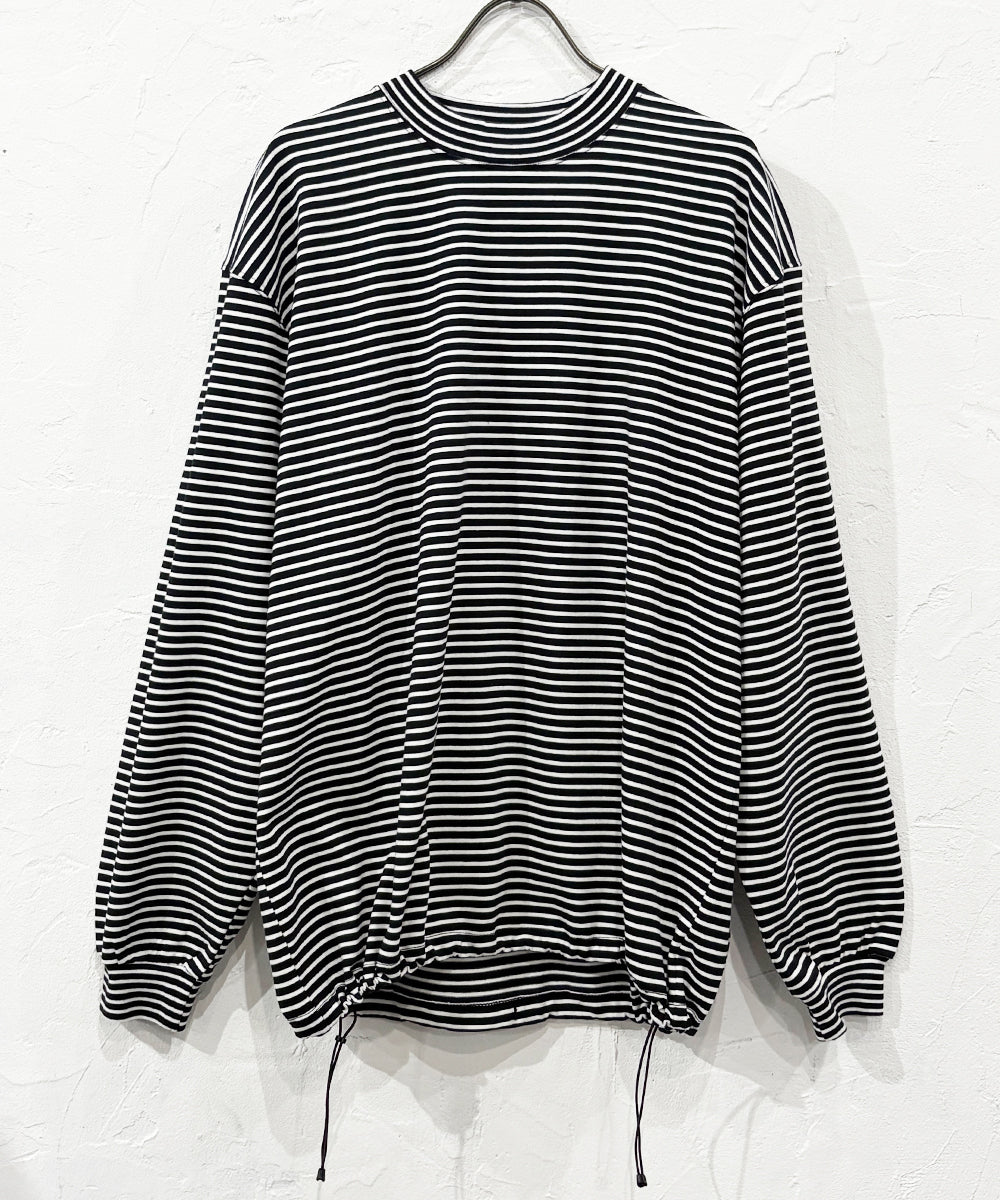 ES.1 - BORDER LS T-SHIRTS / BLACK BORDER