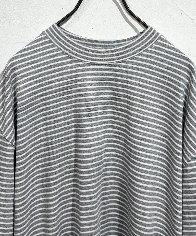 ES.1 - BORDER SS T-SHIRTS / GRAY BORDER ONLINE STORE PAGE | エスアイ - ボーダー ショートスリーブ ティーシャツ / グレー ボーダー オンライン ストア ページ
一回のご注文が税込10,000円以上は送料無料
中目黒セレクトショップ 商品画像