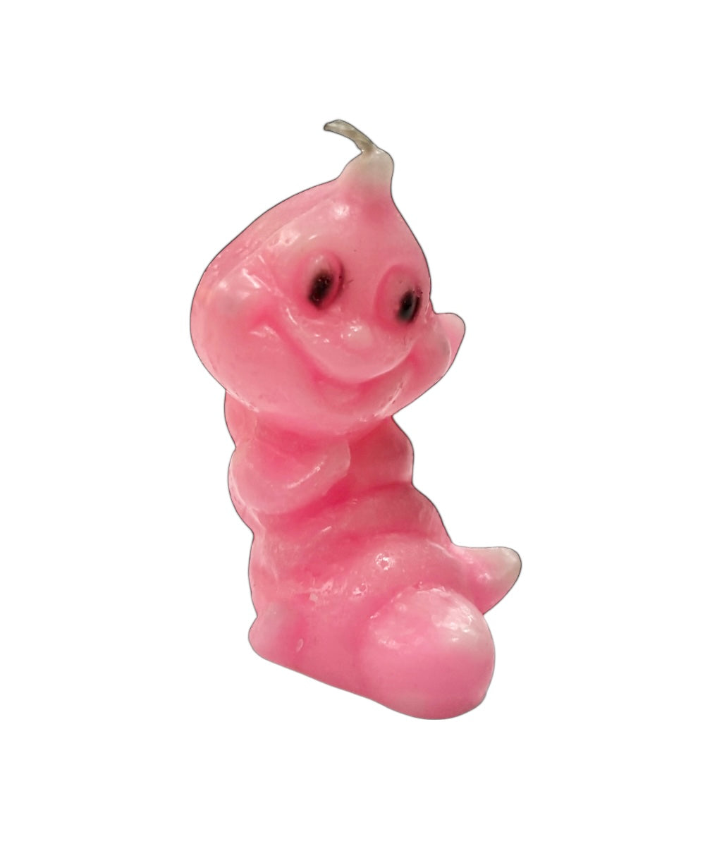 HOPEWORLD - WORM CANDLE / PINKY ONLINE STORE PAGE | ホープワールド - ワーム キャンドル / ピンキー オンラインストアページ 商品画像