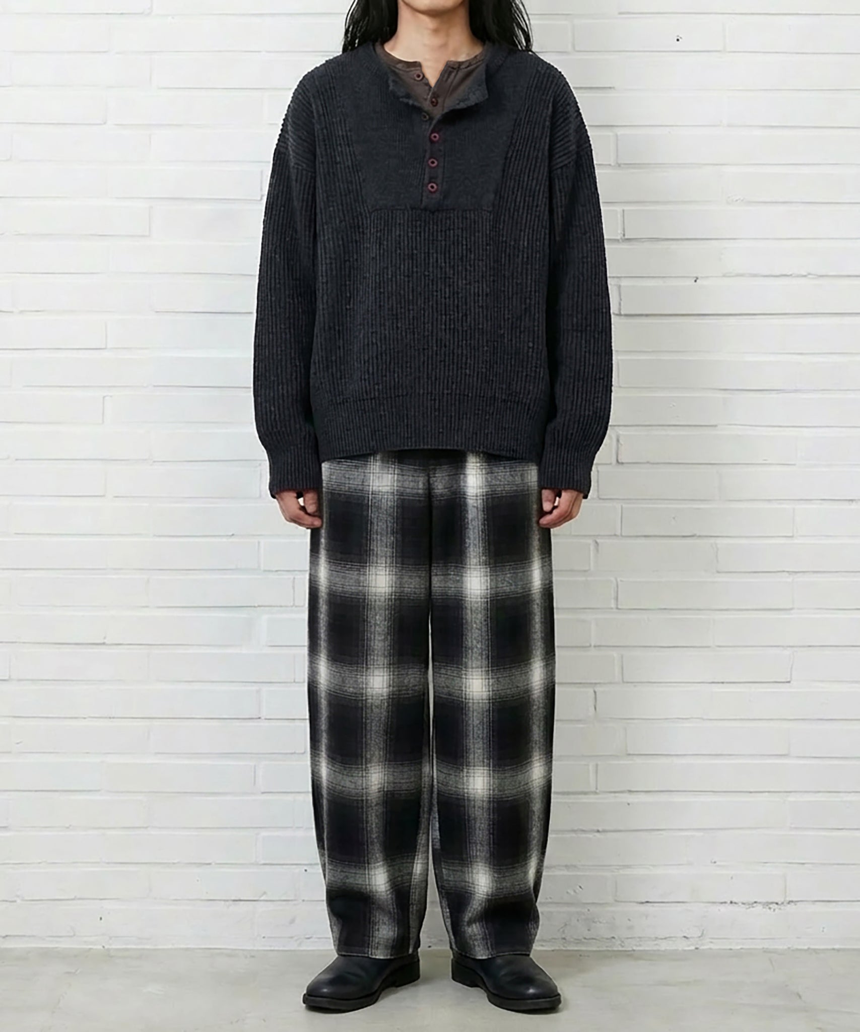 CALTOP - OMBRE WIDE EASY PANTS