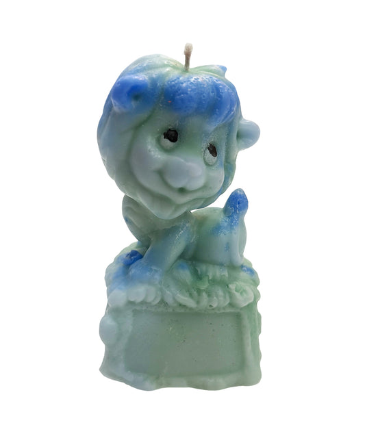 HOPEWORLD - FAWN CANDLE / BLUE/PINK  ONLINE STORE PAGE | ホープワールド - ライオンキャンドル / グリーン  オンラインストアページ 商品画像