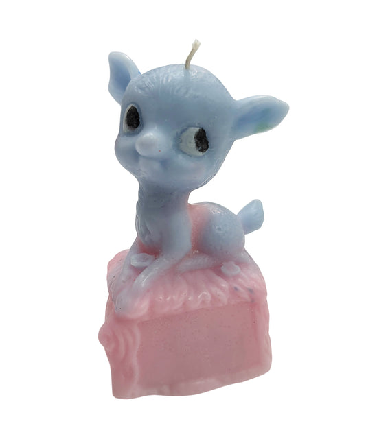 HOPEWORLD - FAWN CANDLE / BLUE/PINK  ONLINE STORE PAGE | ホープワールド - フォーンキャンドル / ブルー/ピンク  オンラインストアページ 商品画像