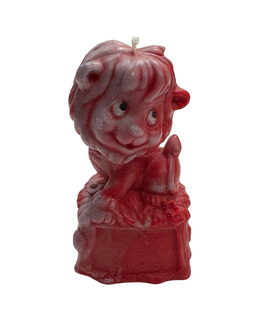 HOPEWORLD - LION CANDLE / PINK  ONLINE STORE PAGE | ホープワールド - ライオンキャンドル / ピンク  オンラインストアページ 商品画像