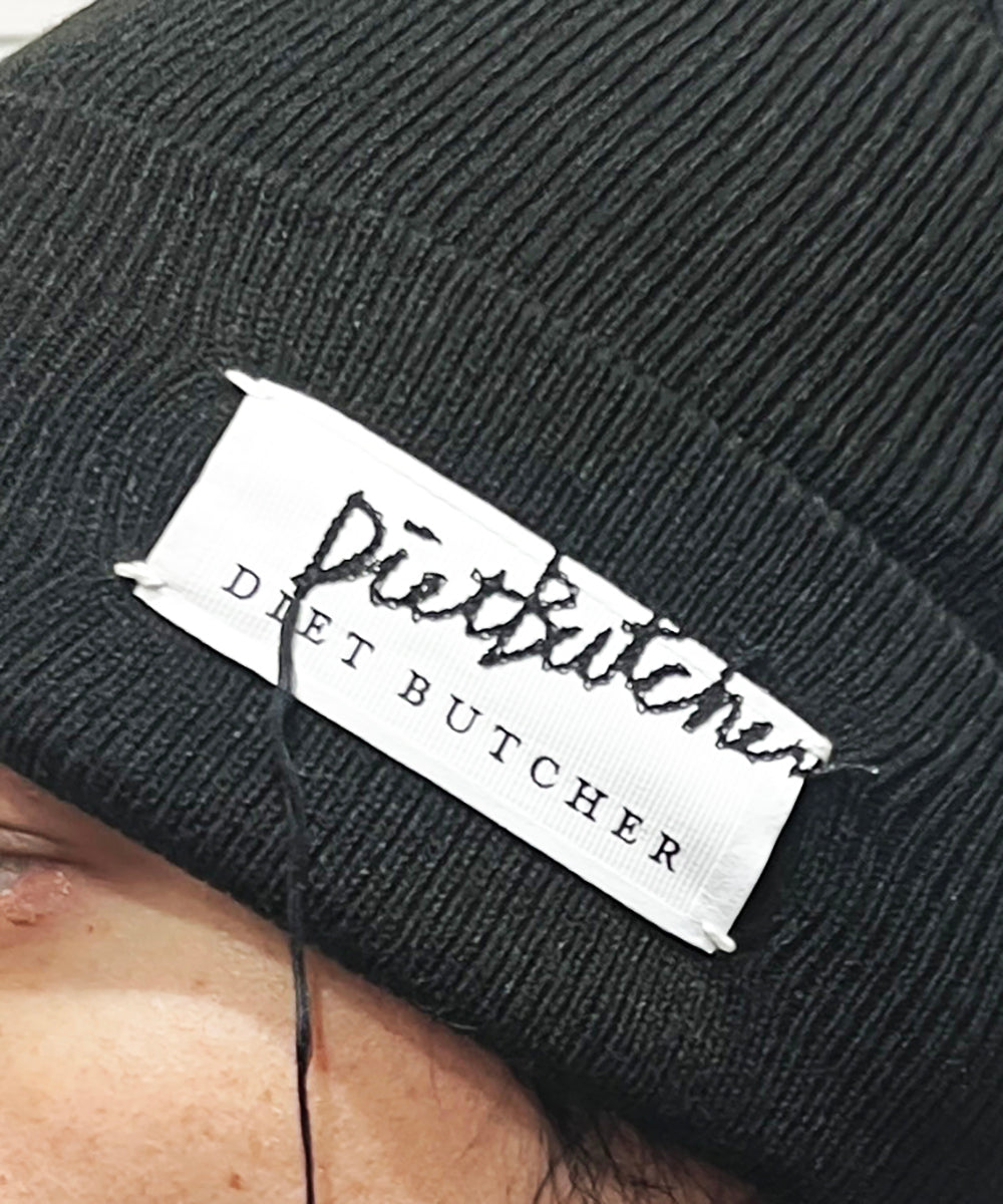 Knit cap - embroidery type