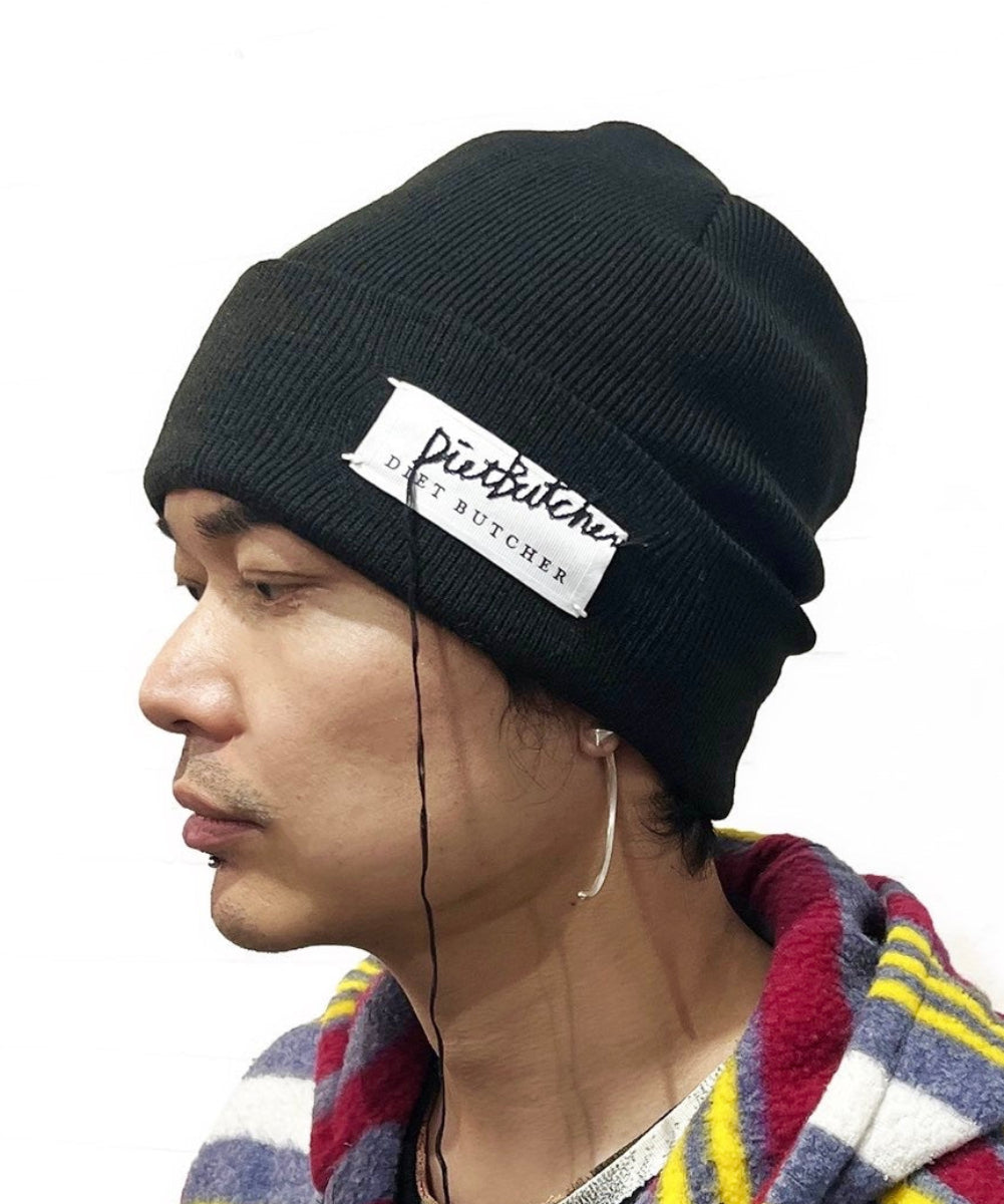 Knit cap - embroidery type