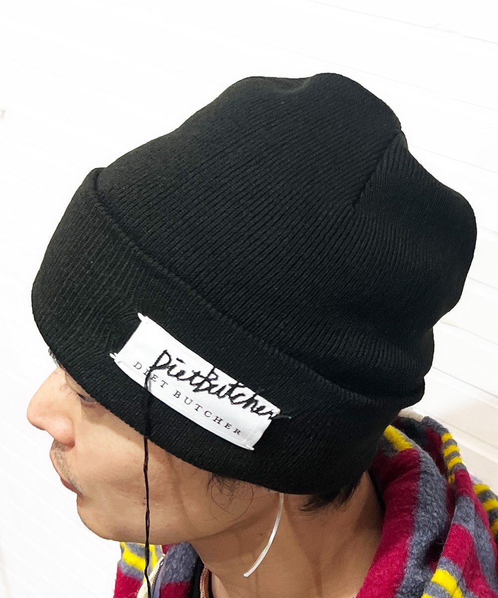 Knit cap - embroidery type