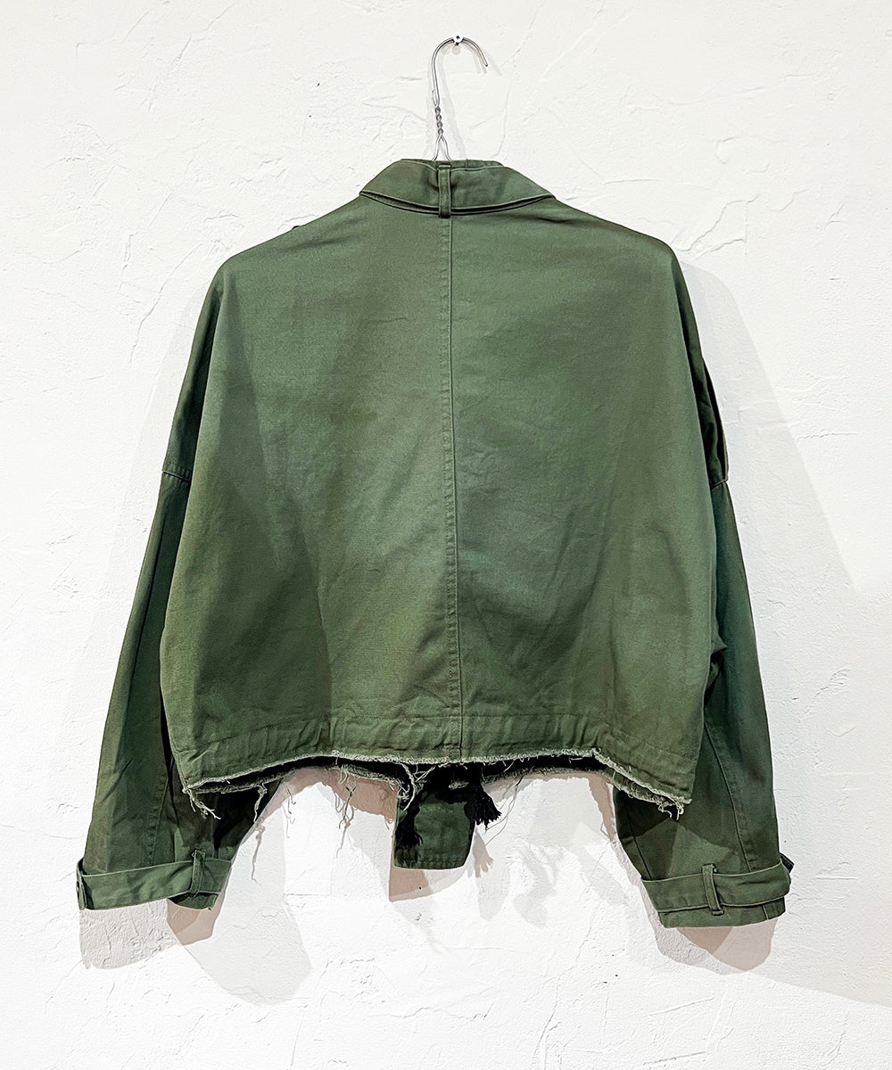 Vintage - cut off military design jacket