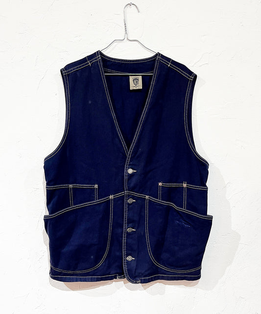 Vintage - multi pocket work Vest