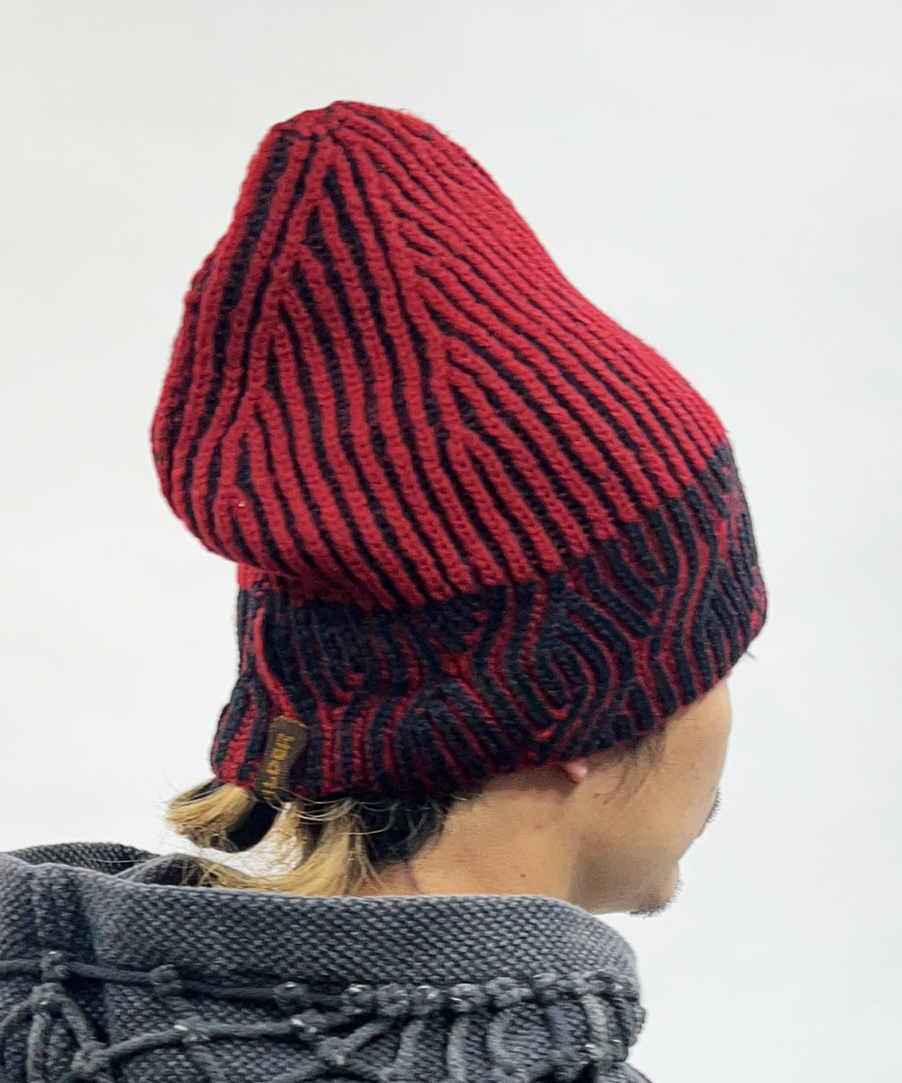 ISA BOULDER - ROVER TWISTY BEANIE LAVA