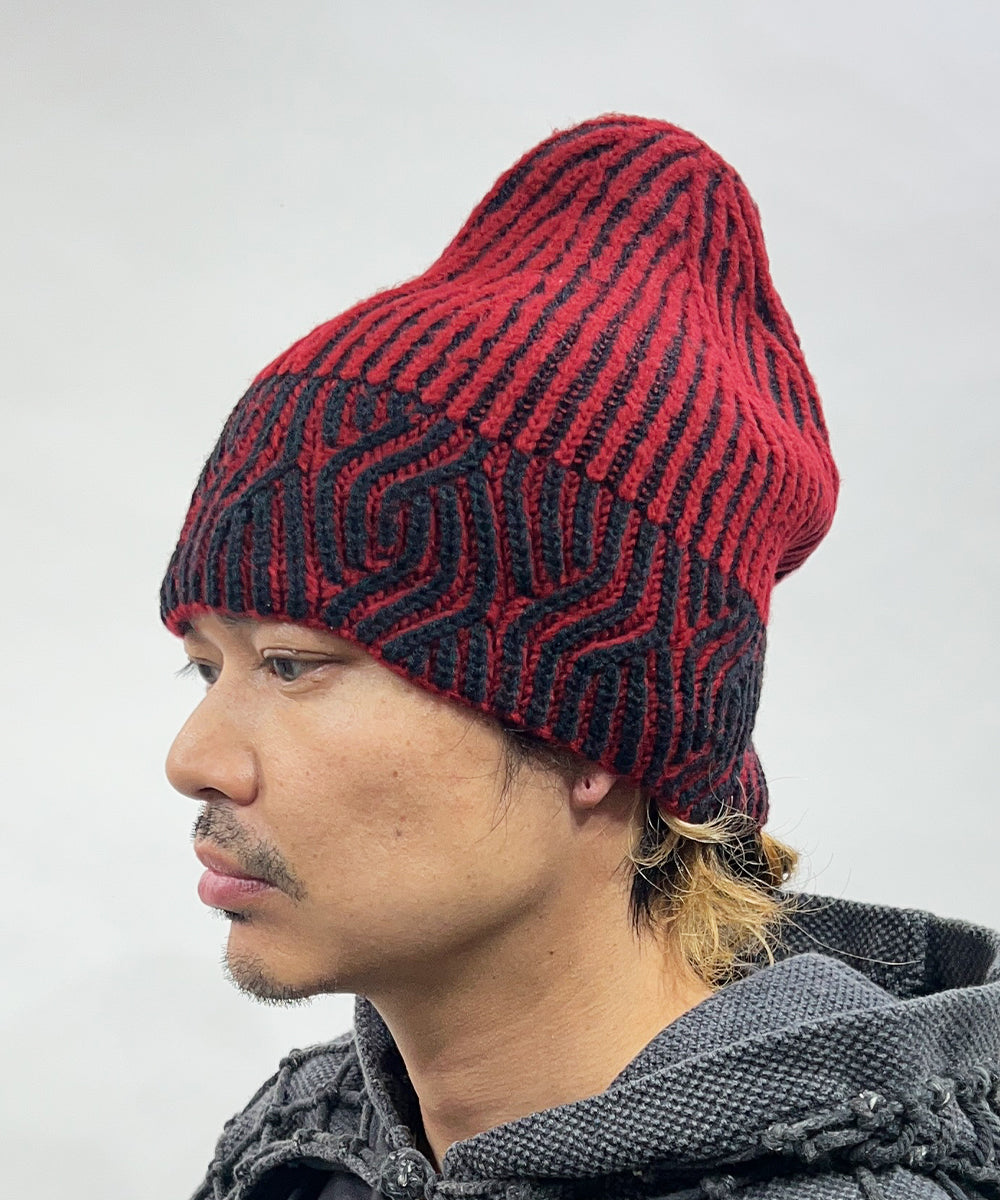 ISA BOULDER - ROVER TWISTY BEANIE LAVA