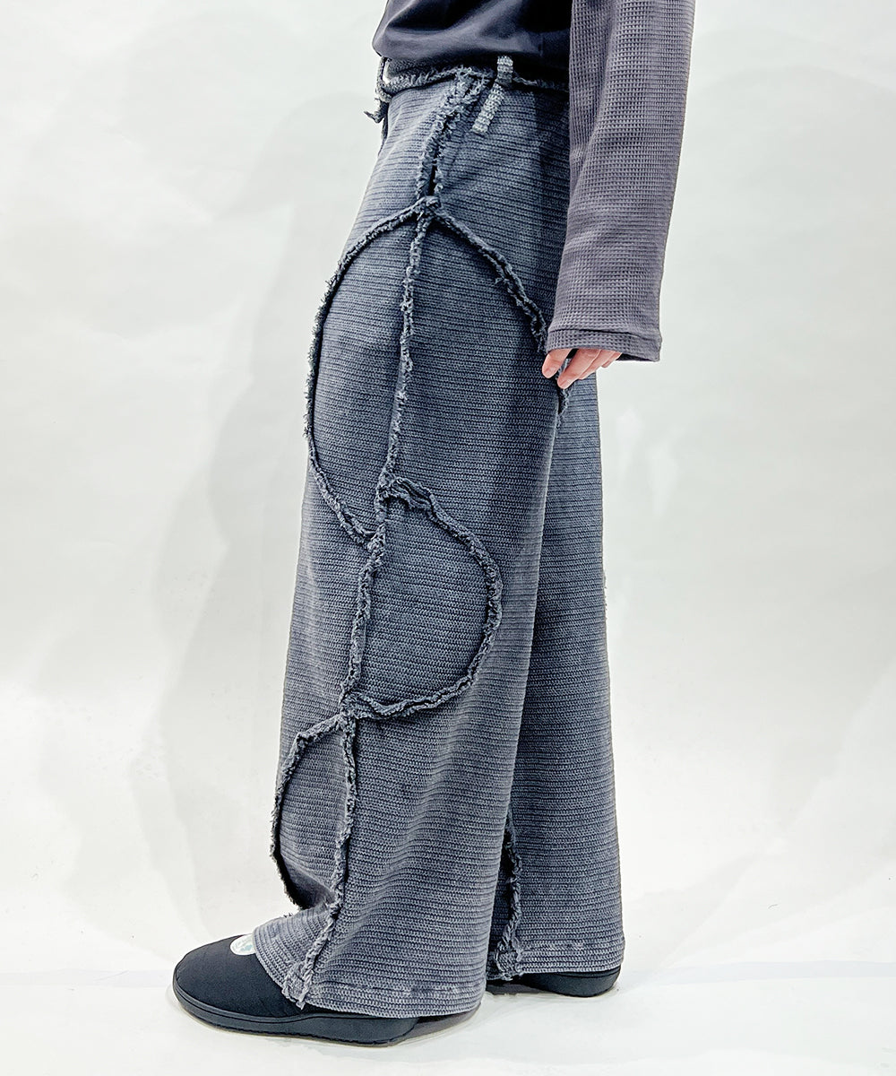 ISA BOULDER - SWING BAGGY PANTS SMOKE