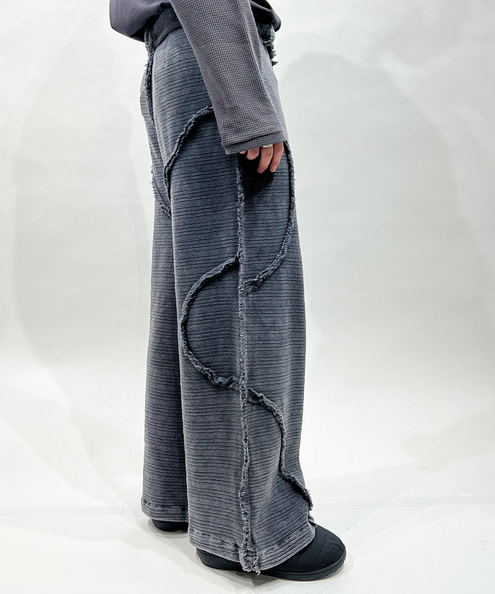 ISA BOULDER - SWING BAGGY PANTS SMOKE