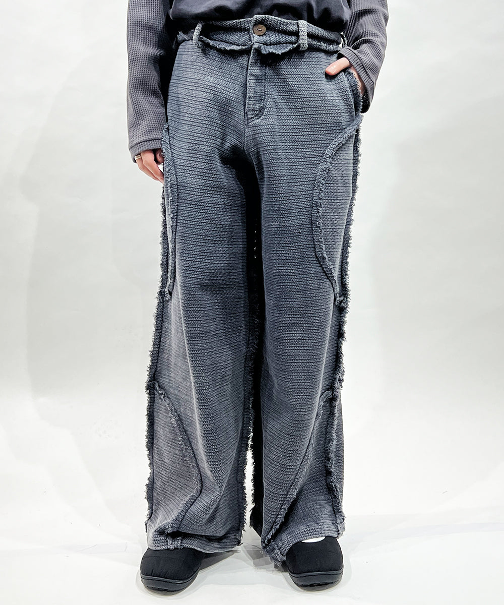 ISA BOULDER - SWING BAGGY PANTS SMOKE