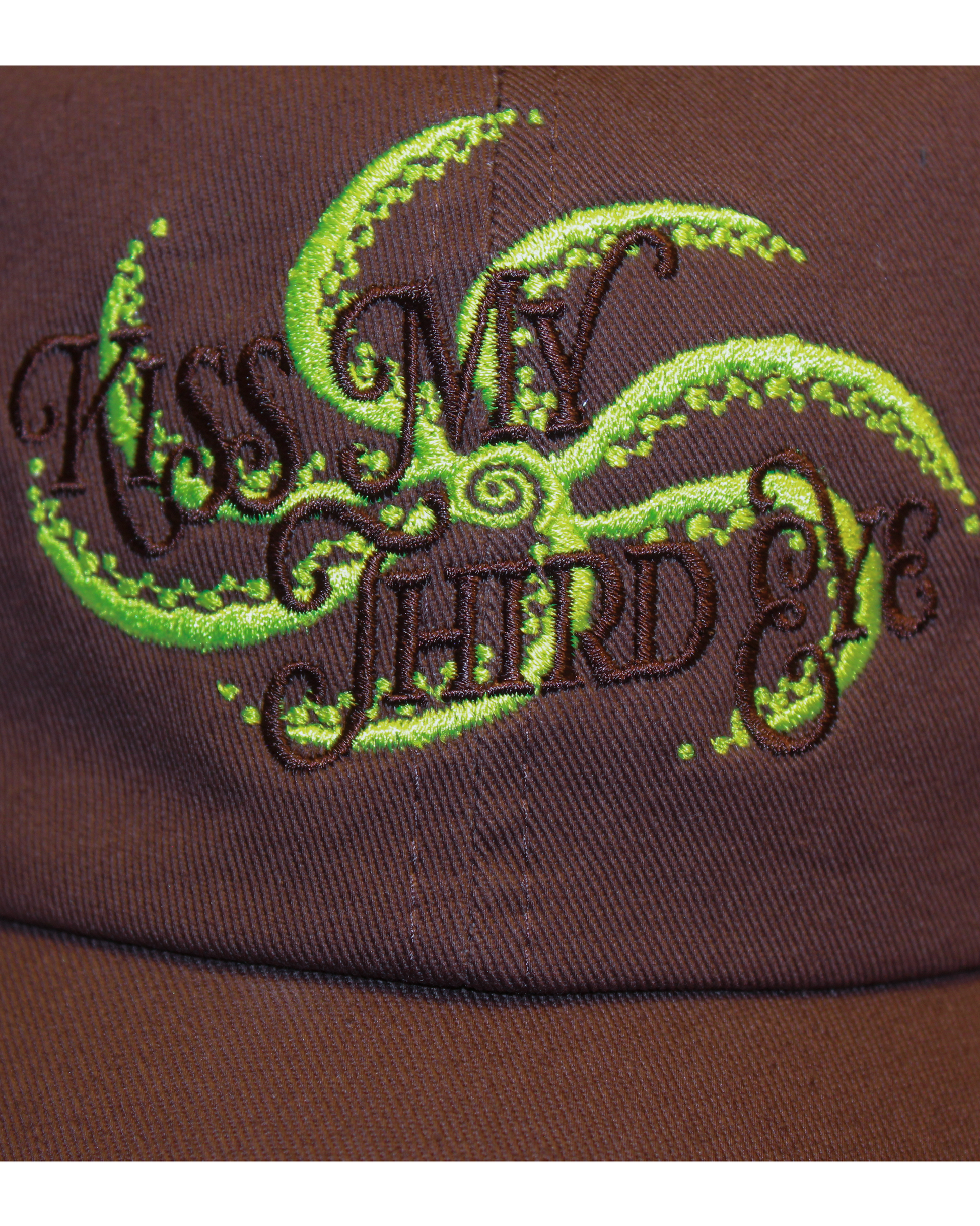 MAGOODZ 魔具ッZ -Kiss My Third Eye Embroidered Cap 商品画像 - DB&BAR