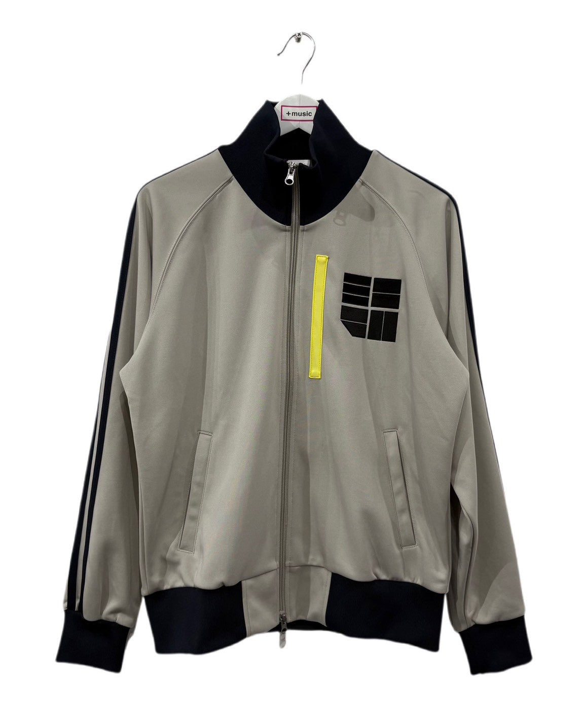 +music  Apparel “Future Nature” - Minimal music reflective track jacket / Sand:heavy_multiplication_x:Yellow ONLINE STORE PAGE | プラスミュージック アパレル “フューチャー ネイチャー” - ミニマル ミュージック リフレクティブ トラック ジャケット / サンド :heavy_multiplication_x:イエロー オンライン ストア ページ 商品画像