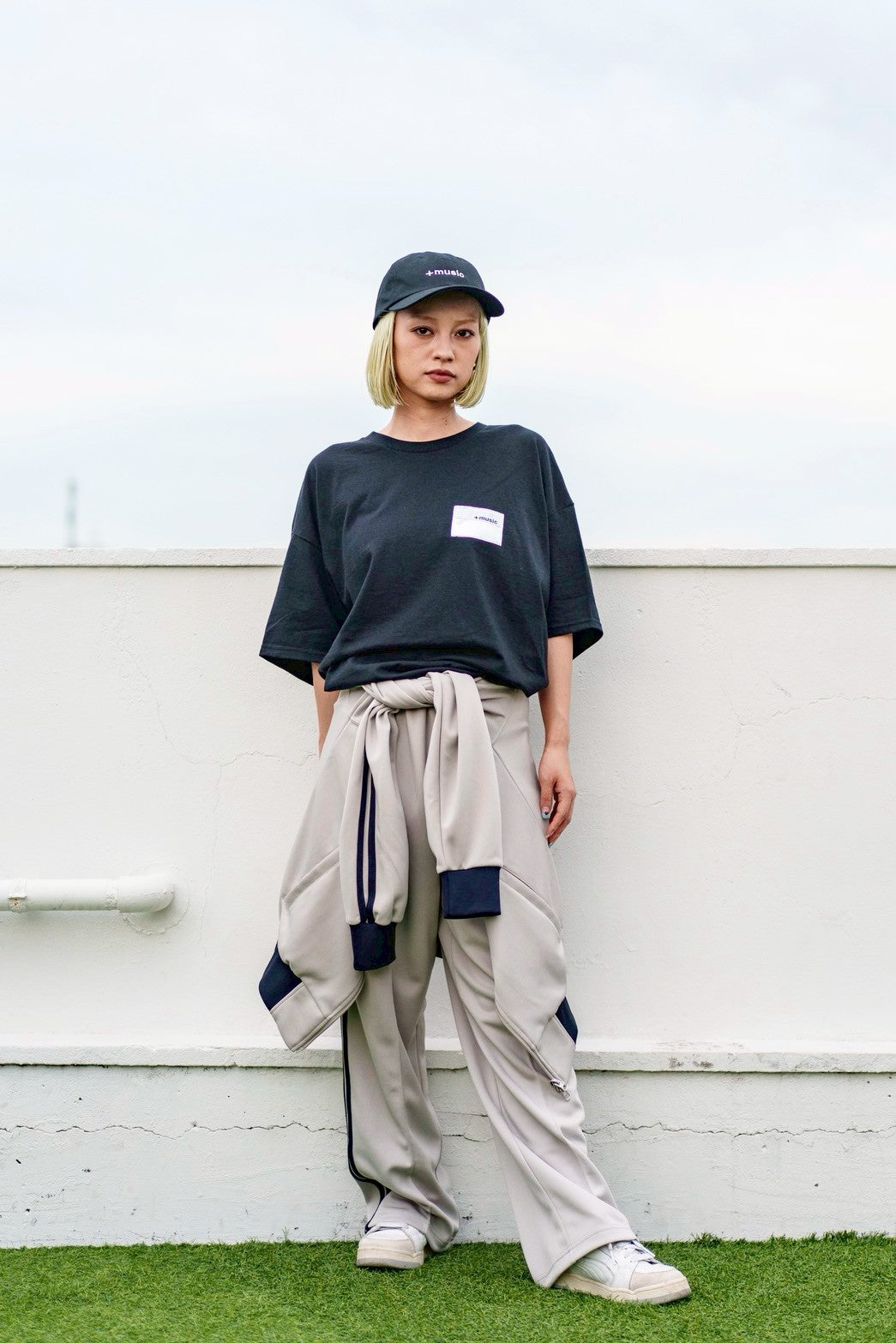 +music  Apparel “Future Nature” - Minimal music reflective track pants / Sand:heavy_multiplication_x:Yellow ONLINE STORE PAGE | プラスミュージック アパレル “フューチャー ネイチャー” - ミニマル ミュージック リフレクティブ トラック パンツ / サンド:heavy_multiplication_x:イエロー オンライン ストア ページ 商品画像