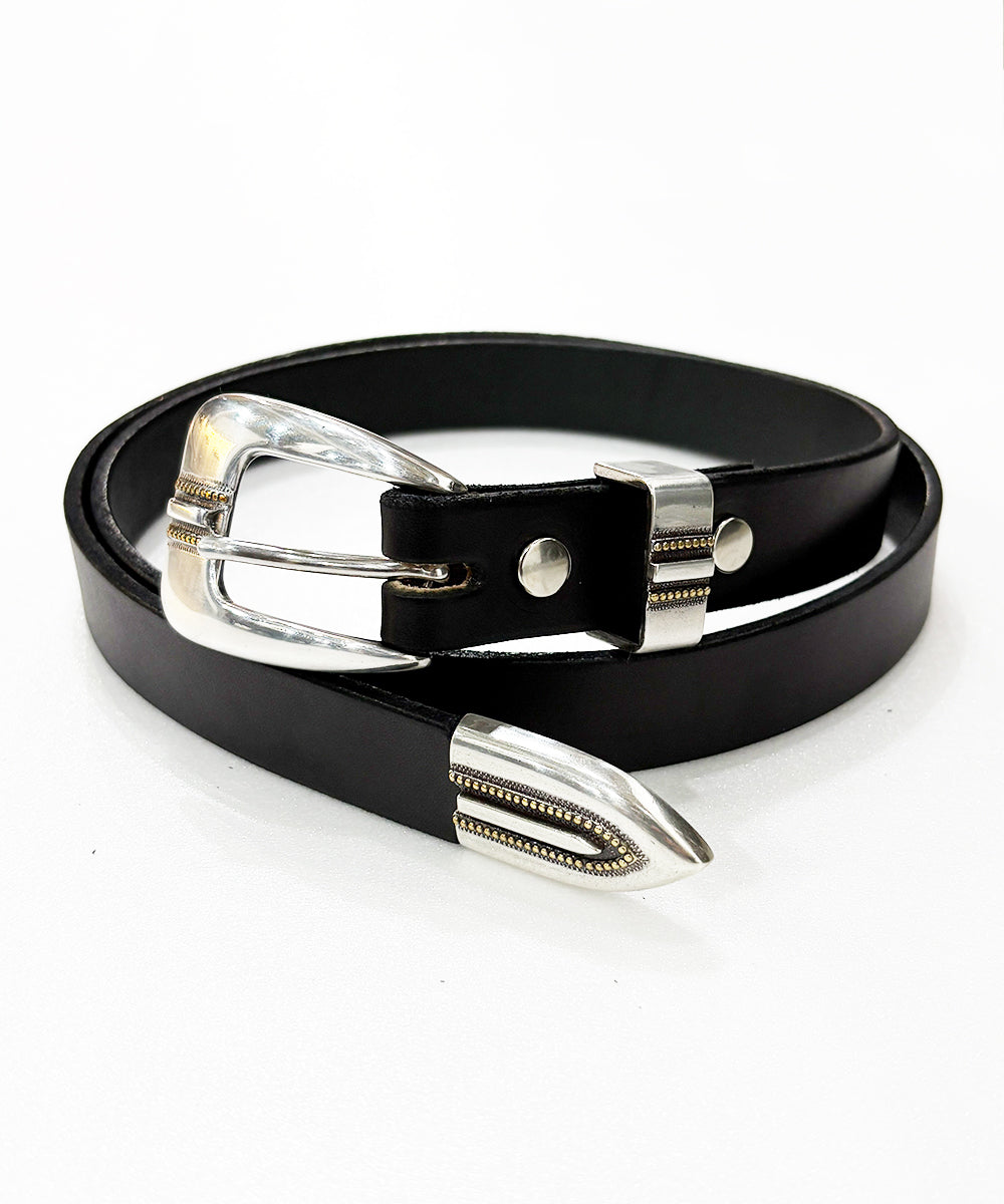 MOONSHINE LEATHER - AUSTIN 1” BELT 7”LONG LENGTH ONLINE STORE PAGE | ムーンシャインレザー - オースティン 1インチ ベルト 7インチロングレングス オンライン ストア ページ 商品画像