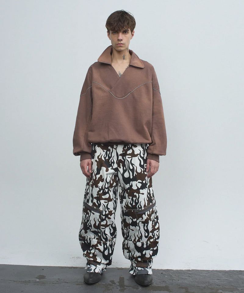 【40%OFF】NAM - SHRINKED BAGGIES - FIRE CAMO / SNOW