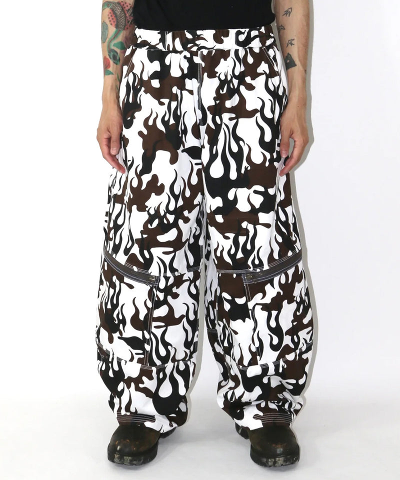 【40%OFF】NAM - SHRINKED BAGGIES - FIRE CAMO / SNOW