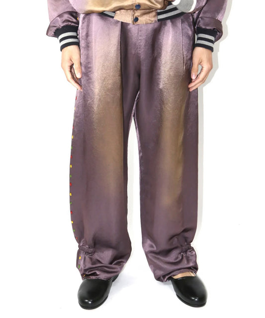 NAM - ELLOWS PANTS-GEL STUDS  PURPLE ONLINE STORE PAGE | ナム-エローズ パンツ=ジェル スタッズ パープル オンライン ストア ページ 商品画像