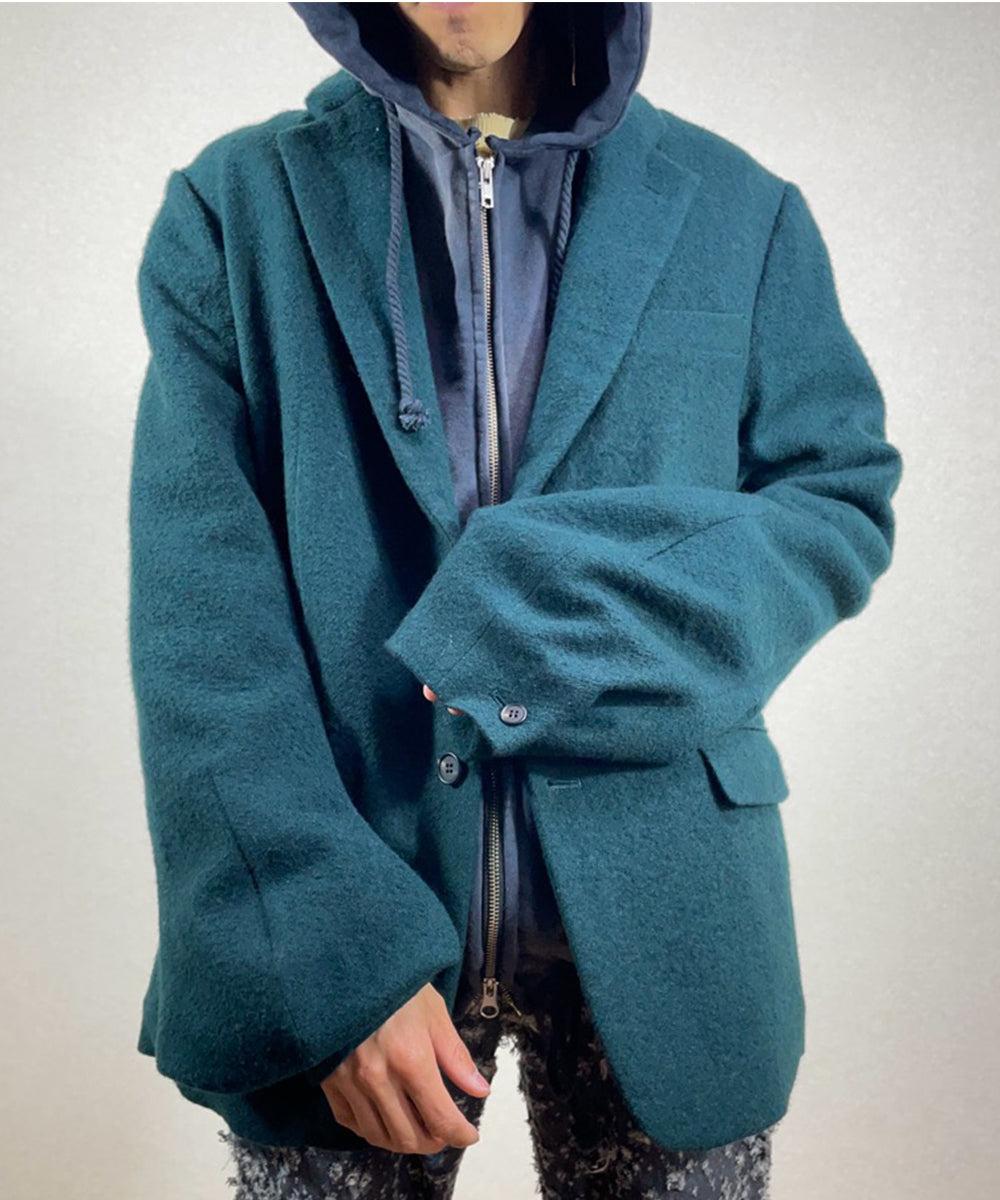 NAM - Trumpet 2B Jacket - Wool MID GREEN