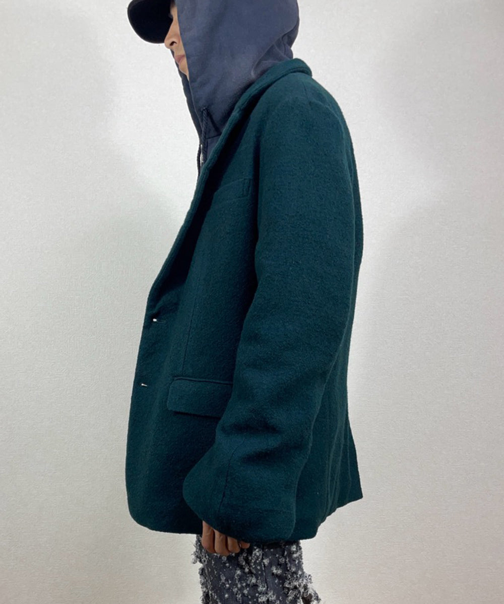 NAM - Trumpet 2B Jacket - Wool MID GREEN