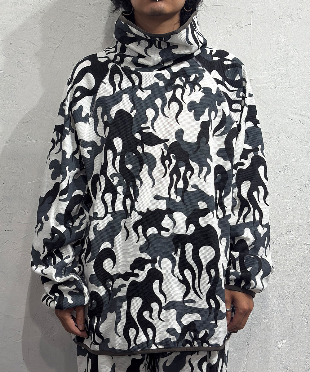 NAM - MASK FIRE CAMO 0FF ONLINE STORE PAGE | ナム - マスク ファイア カモ オフホワイト オンライン ストア ページ 商品画像
