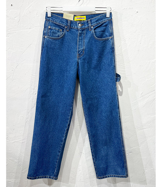 NEO BLUE - Baggy Carpenter Jeans_MEDIUM INDIGO