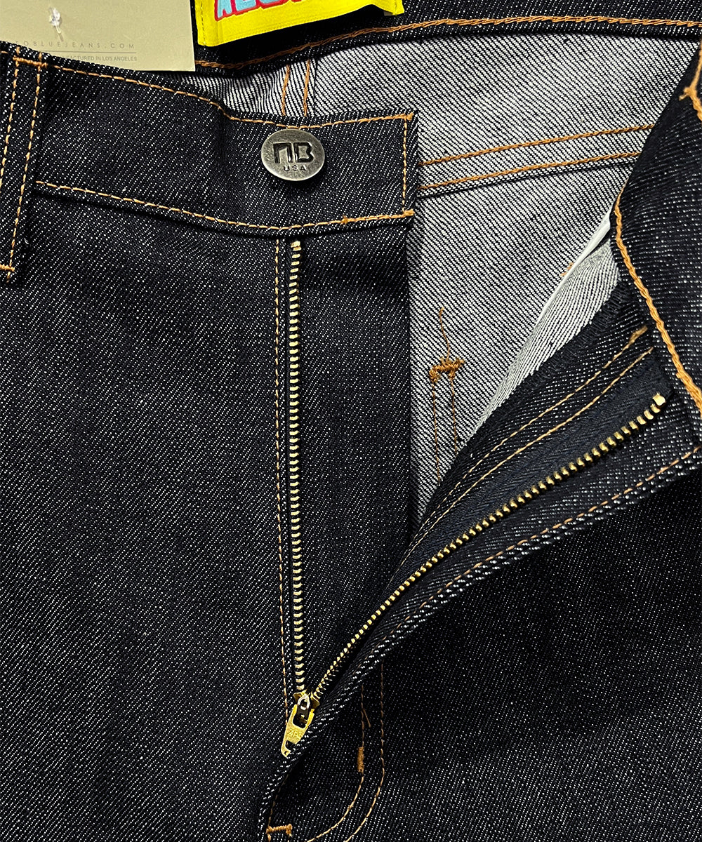 NEO BLUE - Baggy Carpenter Jeans_INDIGO BLACK