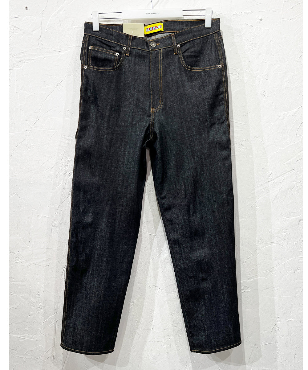 NEO BLUE - Baggy Carpenter Jeans_INDIGO BLACK