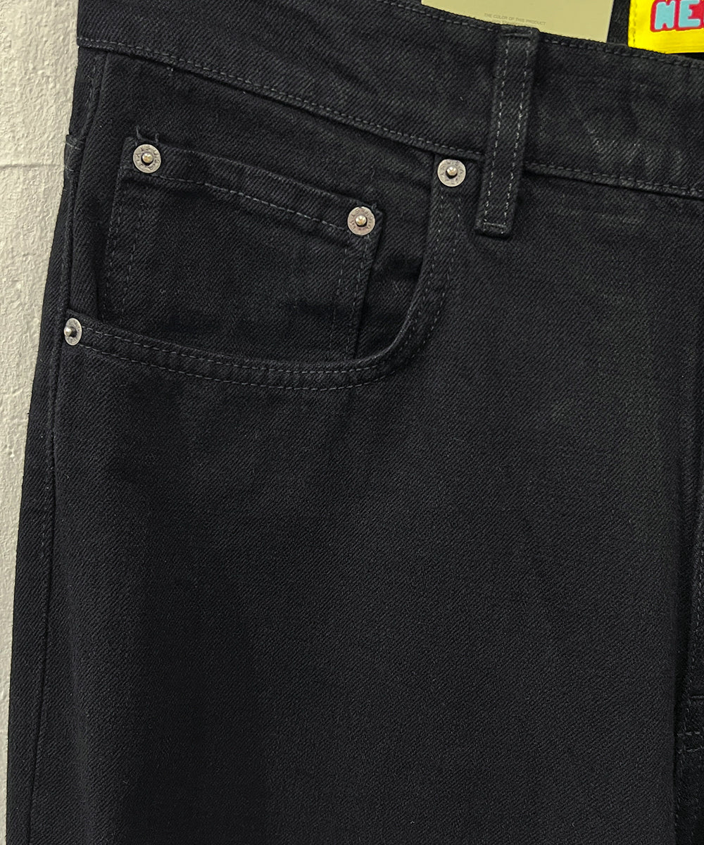 NEO BLUE - Baggy Jeans_BLACK