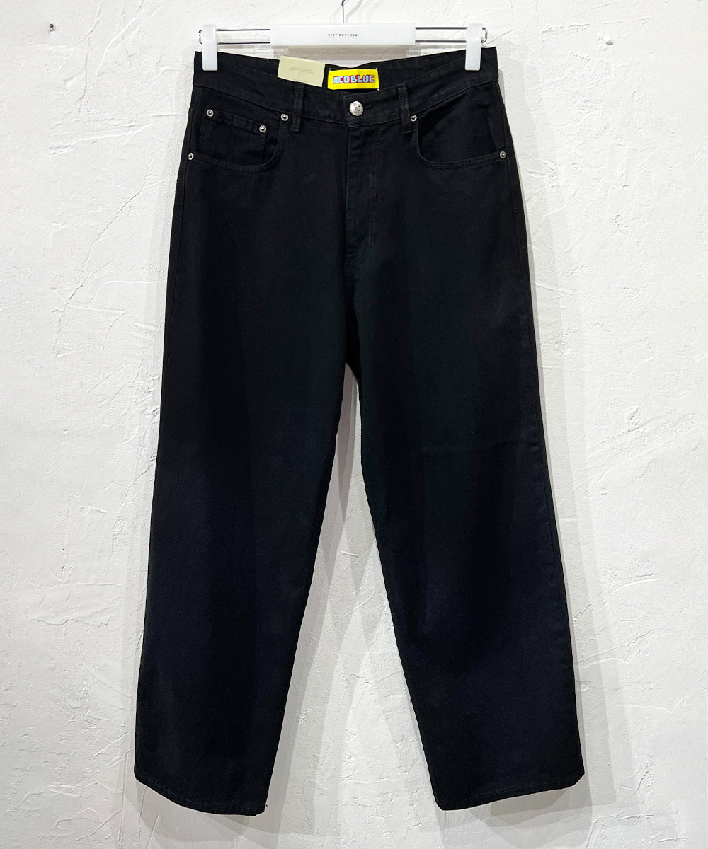 NEO BLUE - Baggy Jeans_BLACK