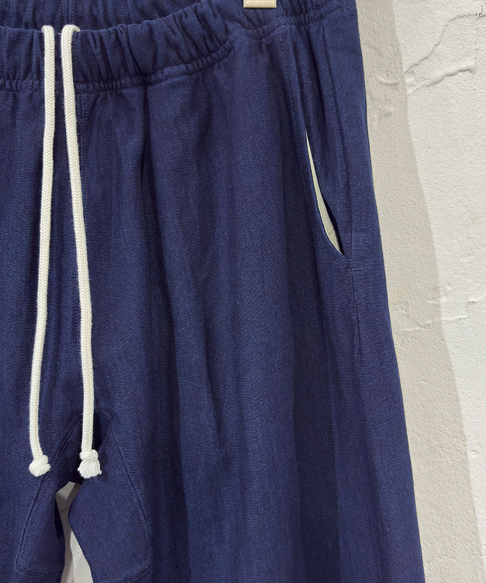 DIET BUTCHER SLIM SKIN - NEO CLASSIC JERSEY PANTS  INDIGO  ONLINE STORE PAGE | ダイエットブッチャースリムスキン - ネオ クラシック ジャーシー パンツ インディゴ オンライン ストア ページ 商品画像