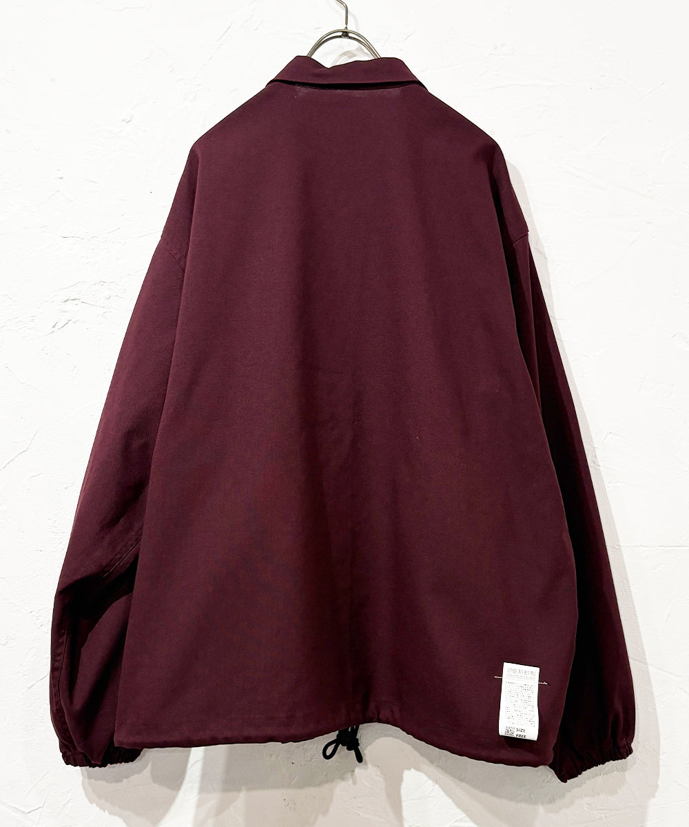 児島新鮮組 [KOJIMA SHINSENGUMI] UTILITY JACKET BURGUNDY ONLINE STORE PAGE | コジマシンセングミ - ユーティリティ ジャケット バーガンディ オンライン ストア ページ 商品画像