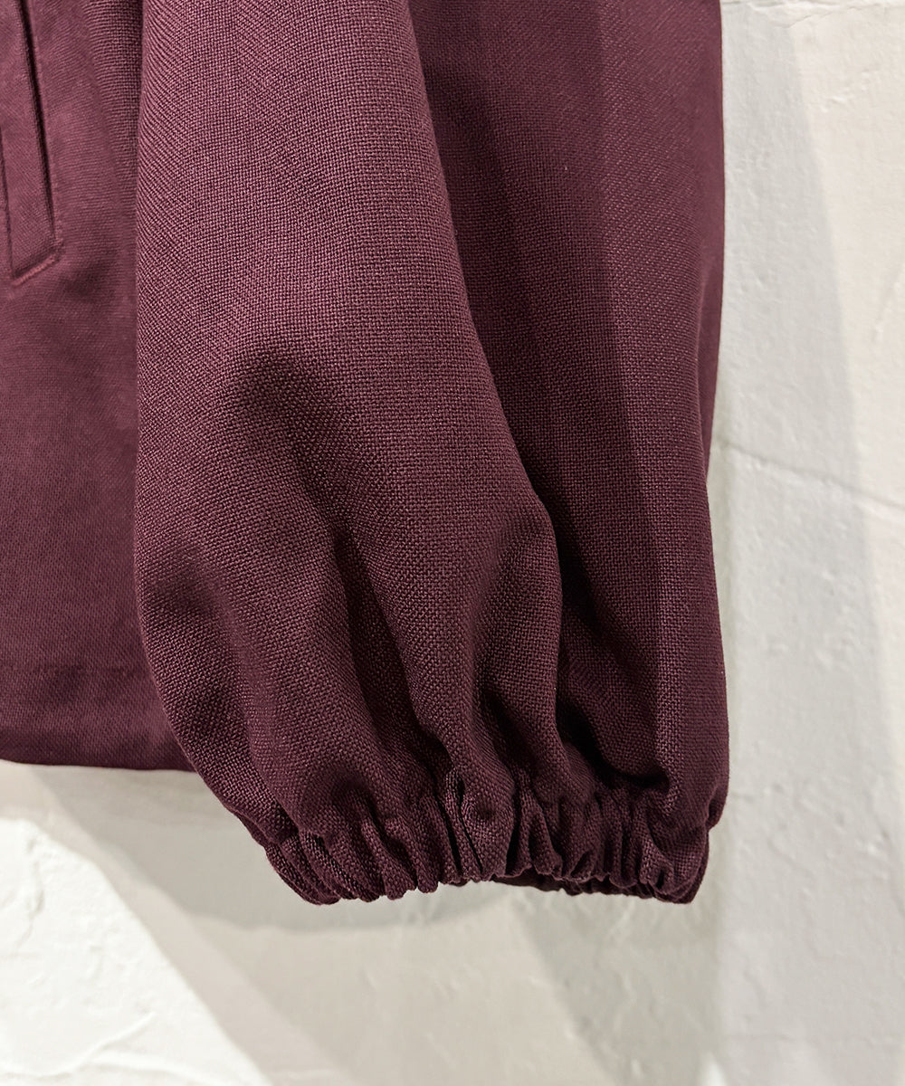 児島新鮮組 [KOJIMA SHINSENGUMI] UTILITY JACKET BURGUNDY ONLINE STORE PAGE | コジマシンセングミ - ユーティリティ ジャケット バーガンディ オンライン ストア ページ 商品画像