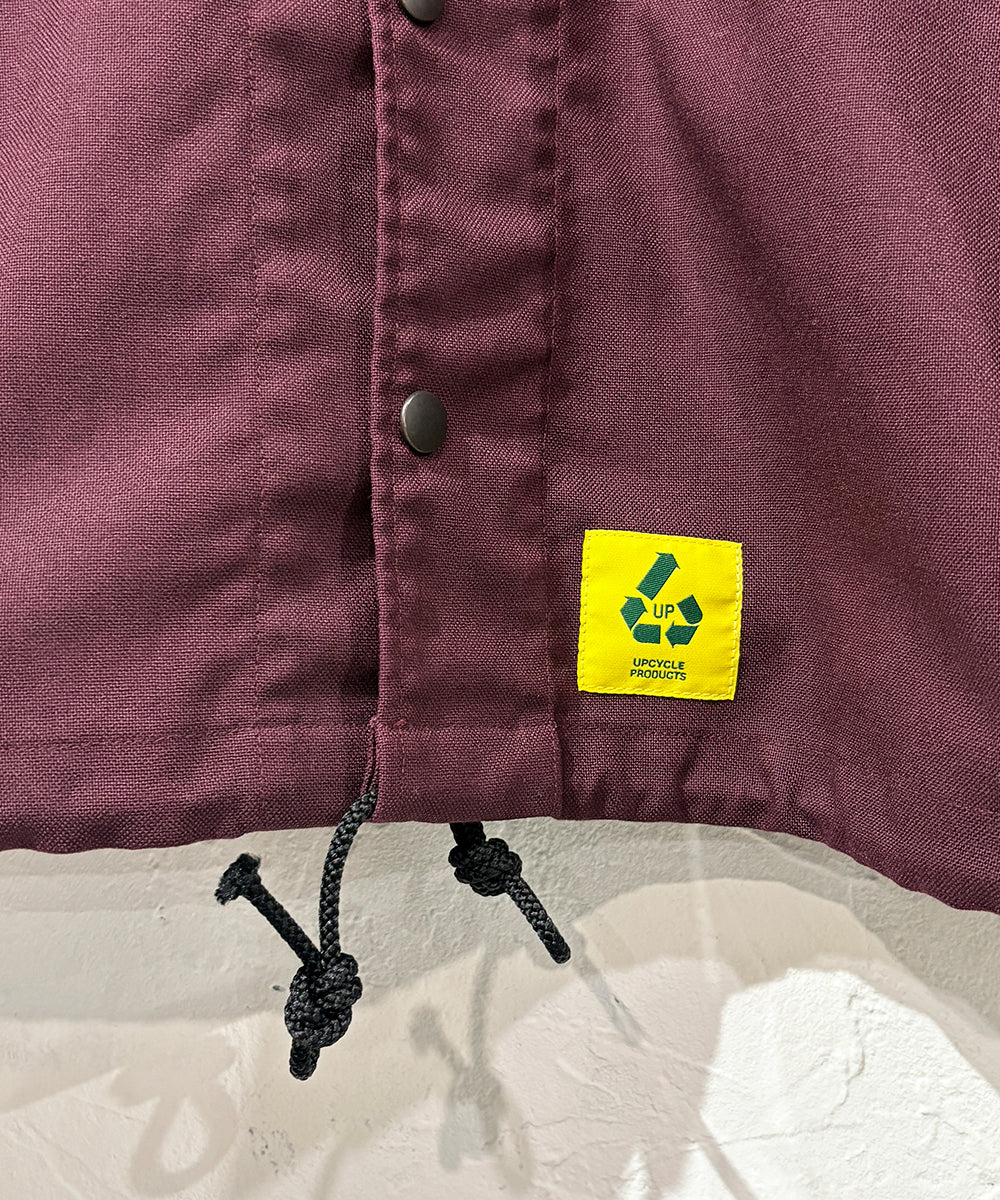 児島新鮮組 [KOJIMA SHINSENGUMI] UTILITY JACKET BURGUNDY ONLINE STORE PAGE | コジマシンセングミ - ユーティリティ ジャケット バーガンディ オンライン ストア ページ 商品画像