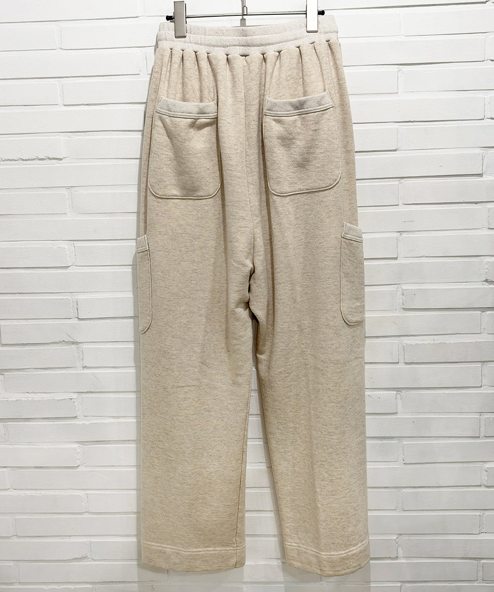 O PROJECT - SIDE POCKET JOGGING PANTS / OATMEAL