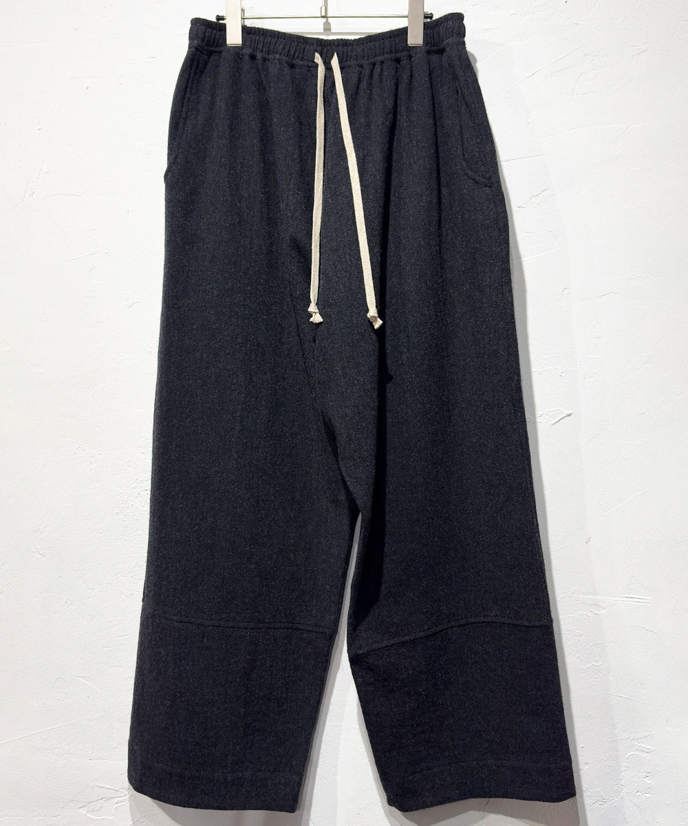 O PROJECT - PLAIN TROUSERS / ANTHRACITE