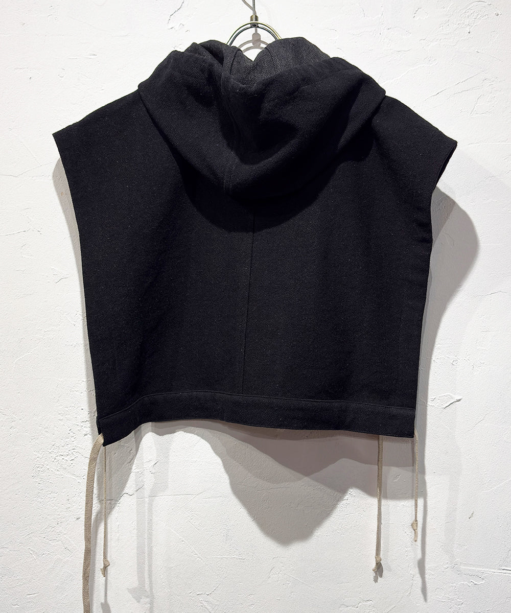 O PROJECT - HOOD PIECE / BLACK