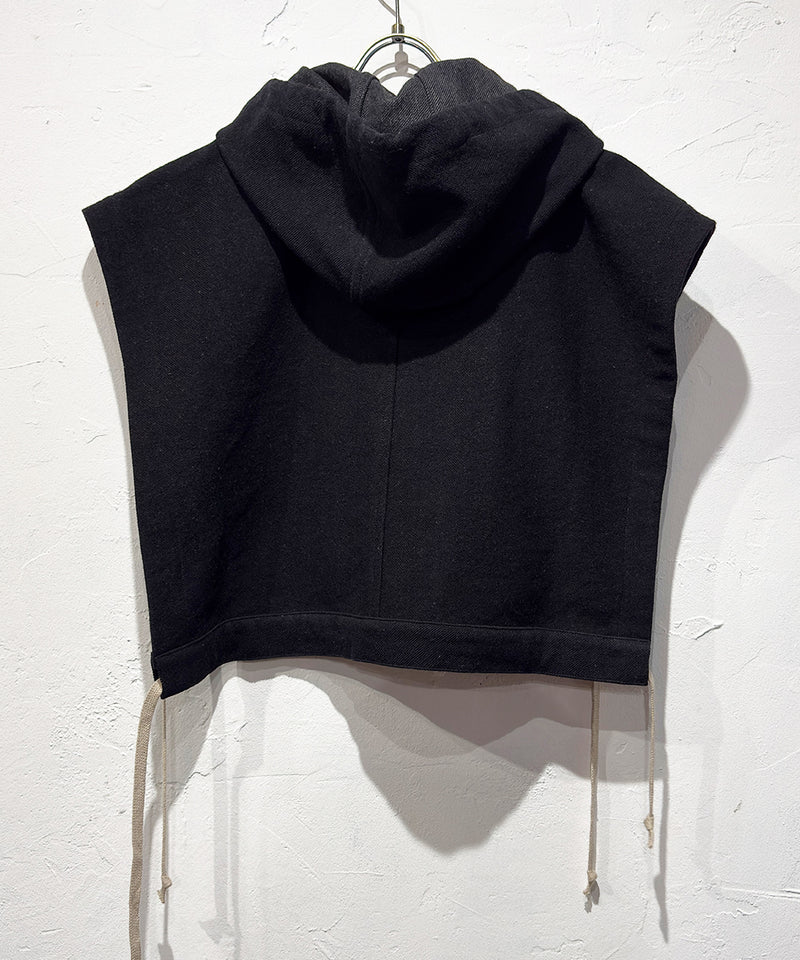 O PROJECT - HOOD PIECE / BLACK