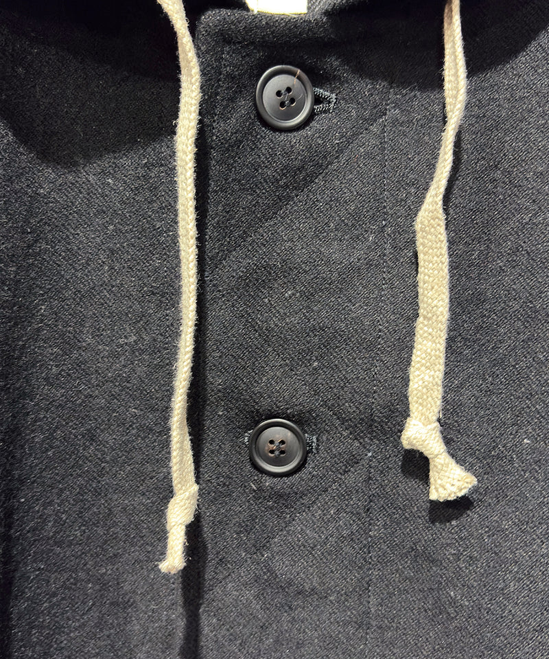 O PROJECT - HOOD PIECE / BLACK