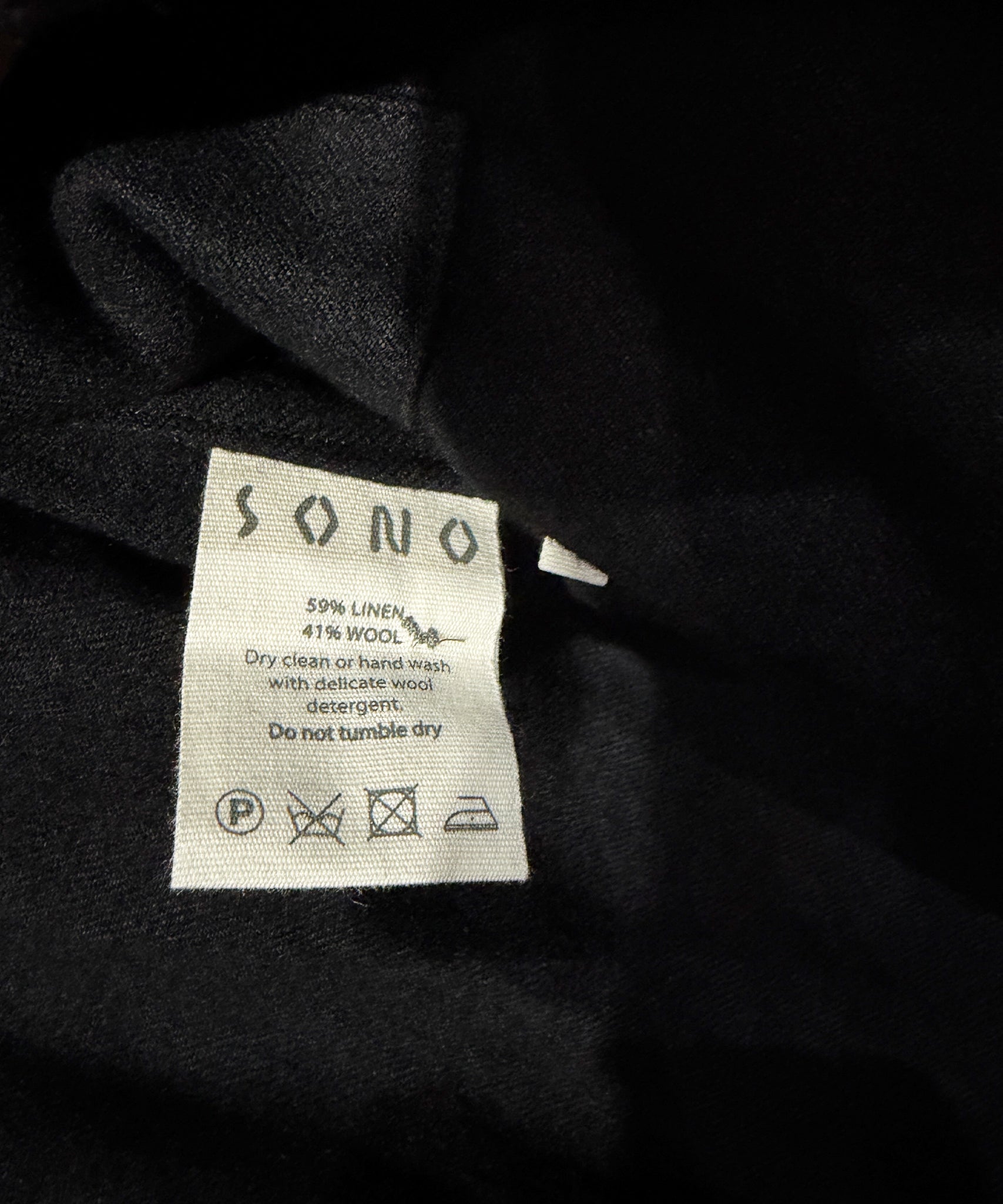 SONO - SHAKA shirts / BLACK