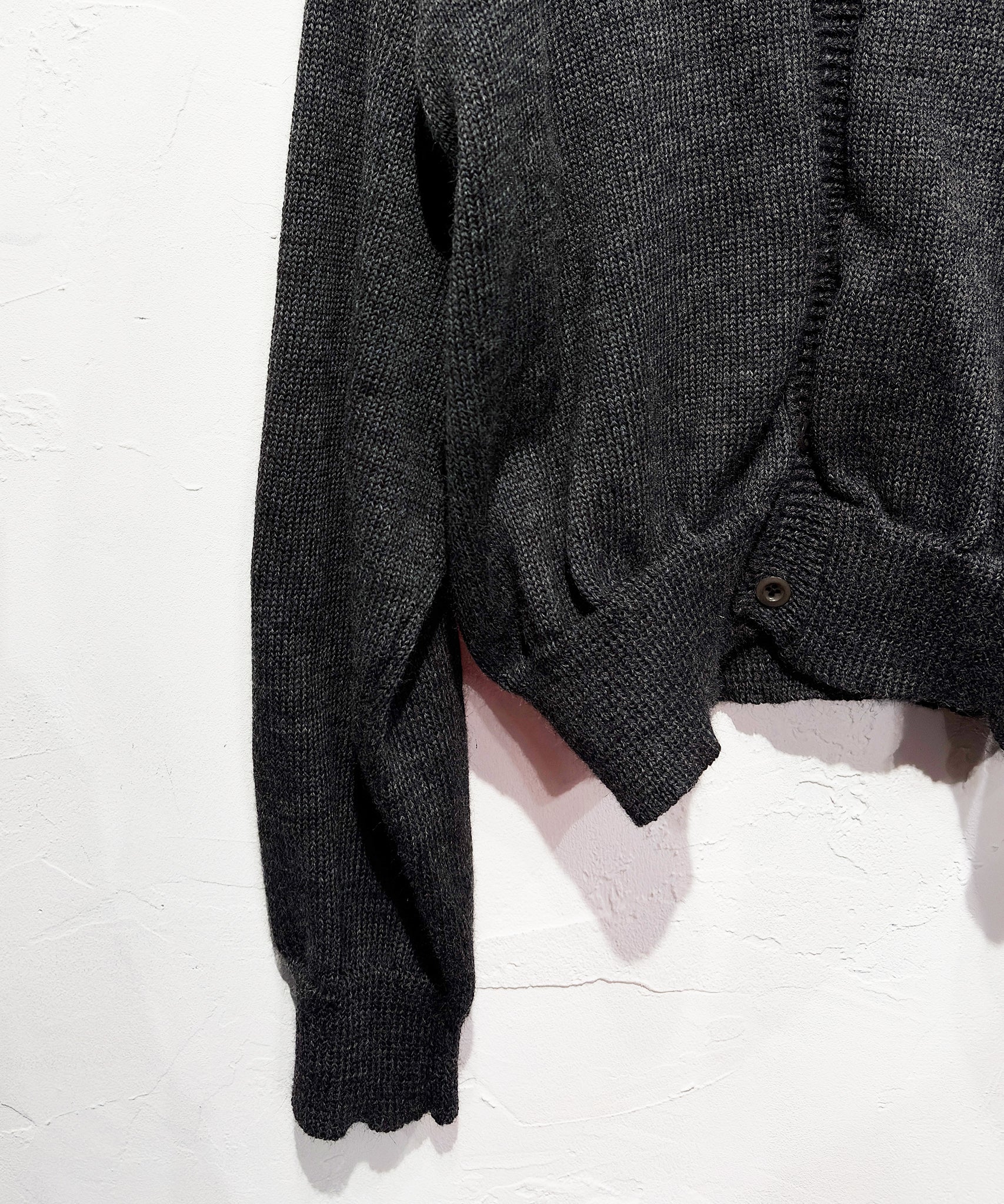 SONO - CASPA cardigan / CHARCOAL
