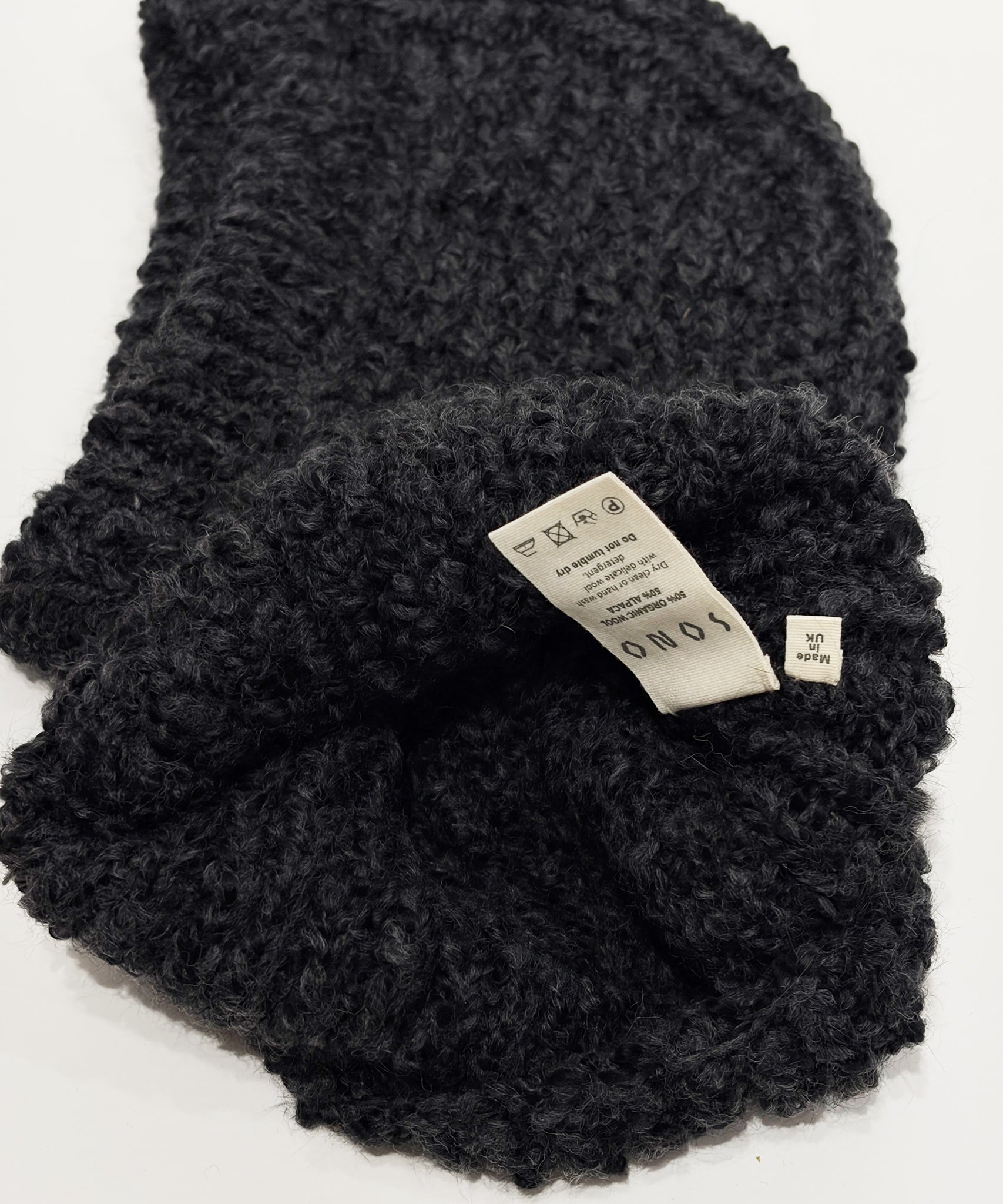 SONO - BRUNA balaclava / CHARCOAL