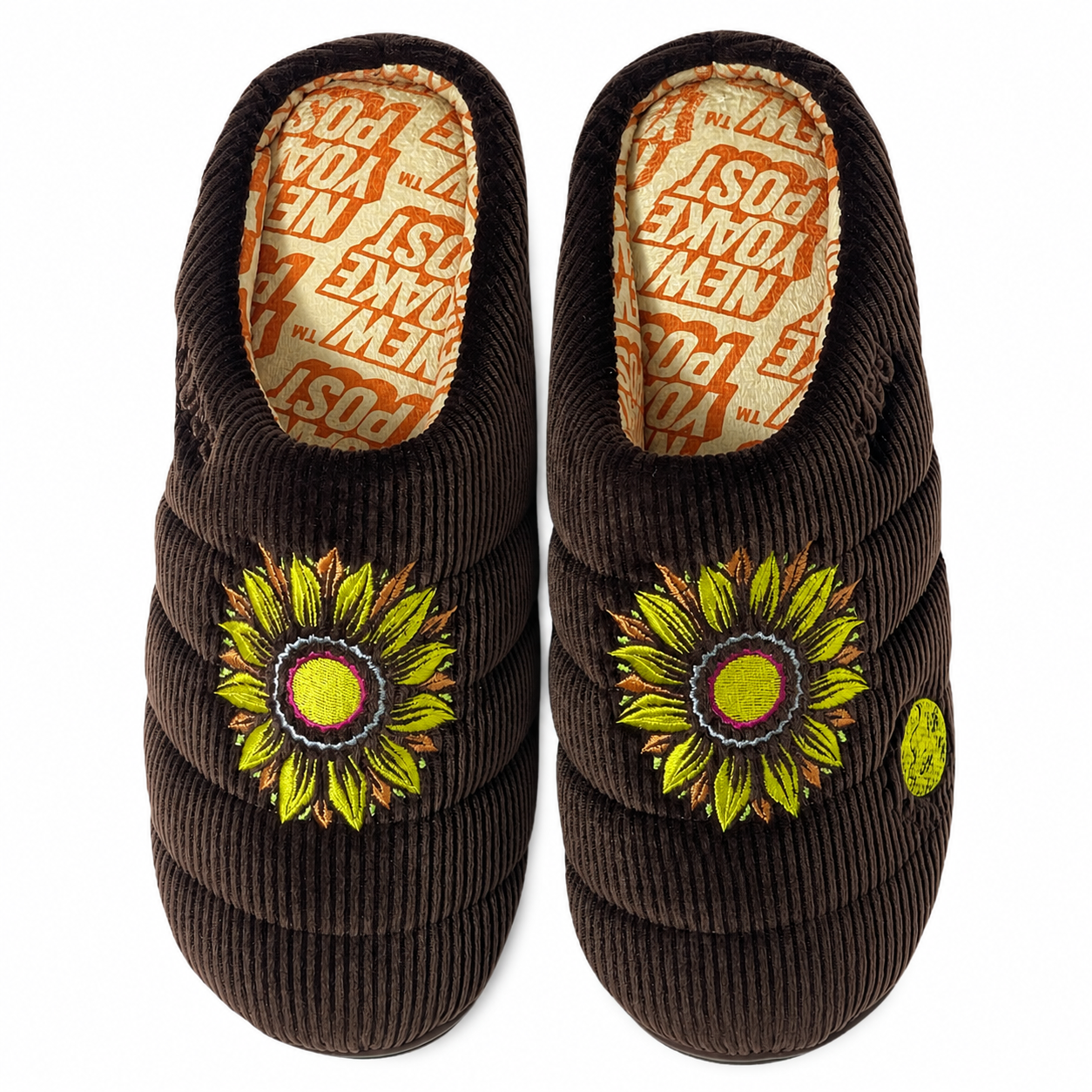 SUBU × NEW YOAKE POST - SUNFLOWER / BROWN CORDUROY 商品画像 - DB&BAR