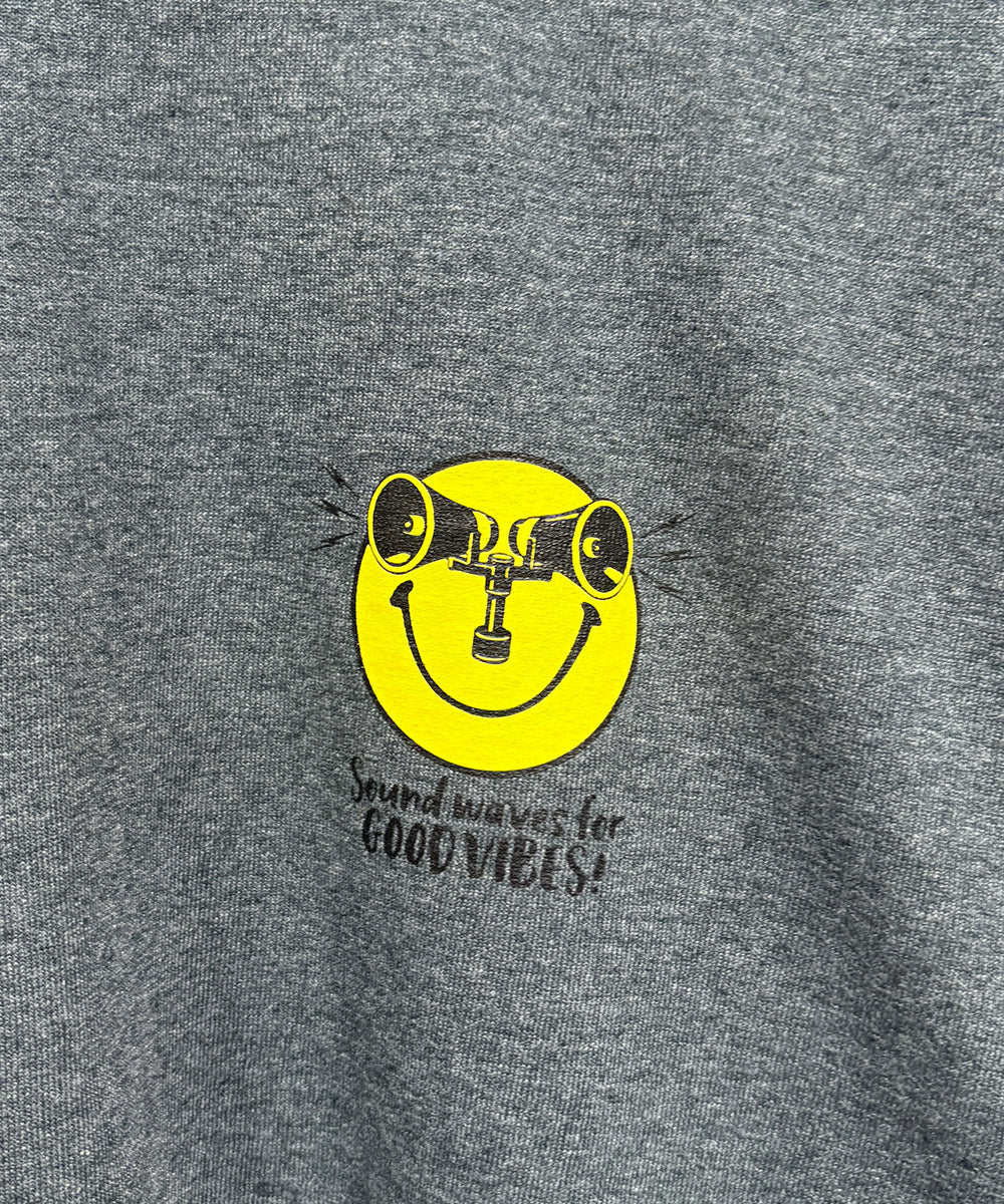 DIET BUTCHER SLIM SKIN - SINE WAVE LS / DARK CHARCOAL HEATHER